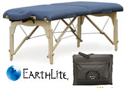 Earthlite Reiki S;pirit Silver Package: face cradke, reiki table, and standard carrycase